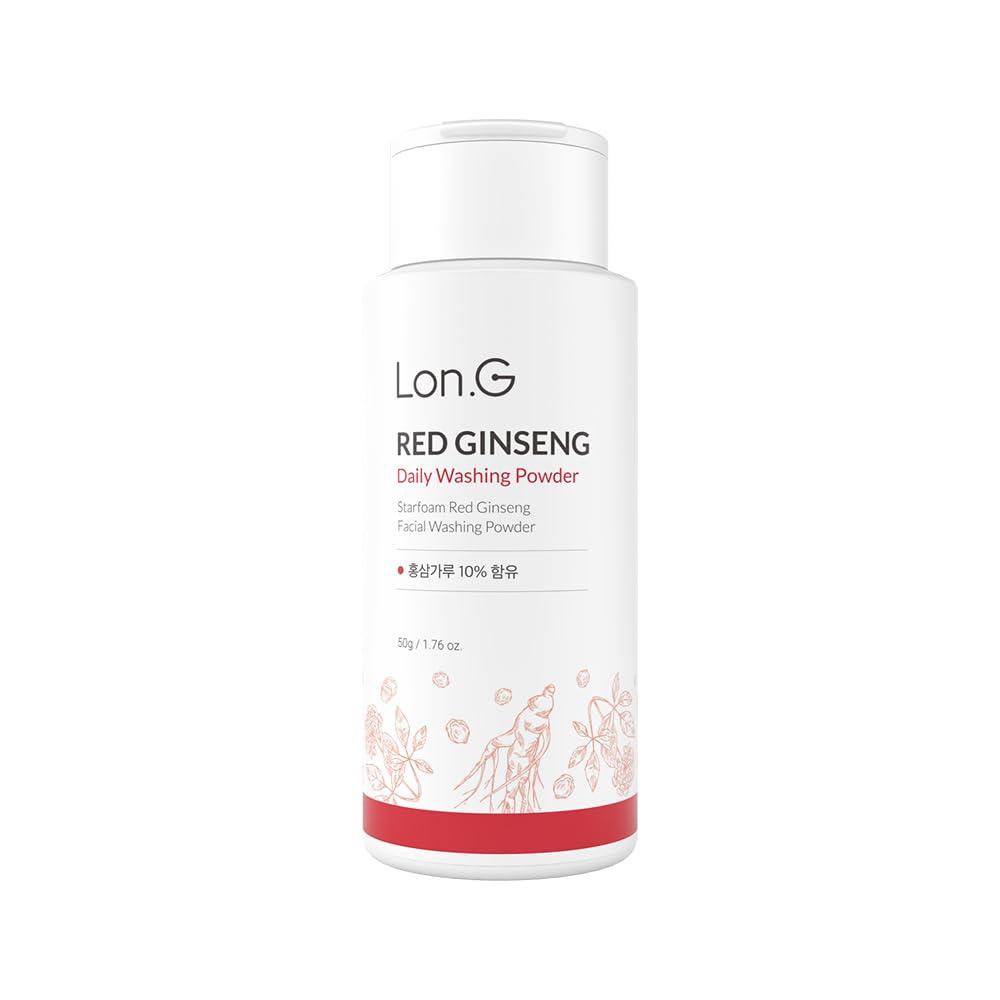 Lon.G Red Ginseng Enzyme Powder Facial Wash