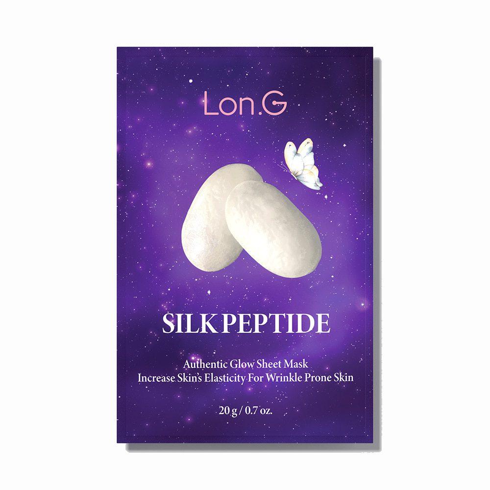 Lon.G Silk Peptide Authentic Glow Sheet Mask