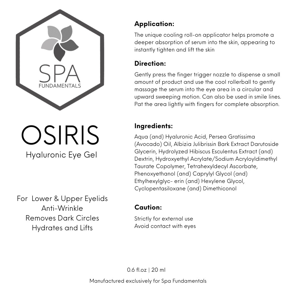 Spa Fundamentals Hyco Peptide "Osiris" Eye Serum