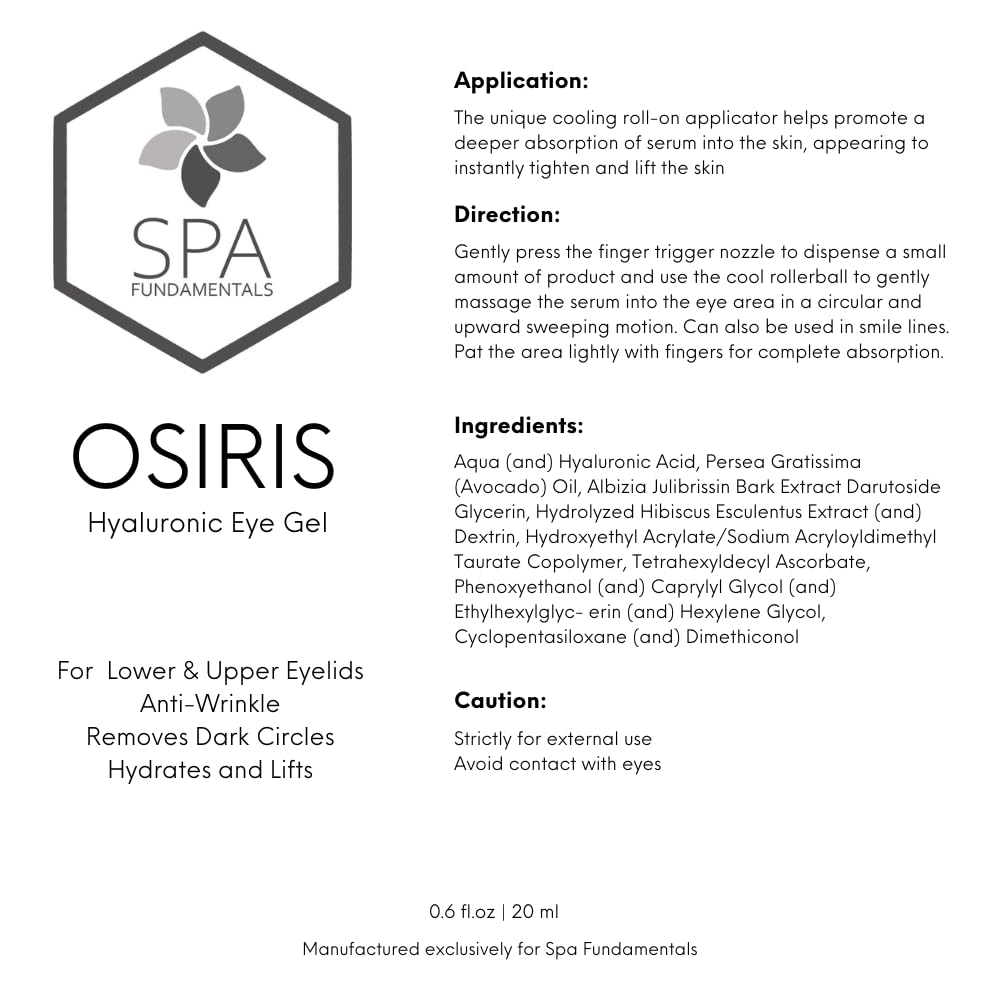 Spa Fundamentals Hyco Peptide "Osiris" Eye Serum
