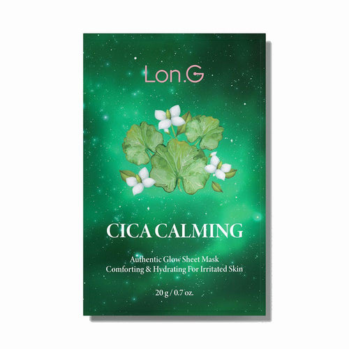Lon.G Cica Calming Authentic Glow Sheet Mask