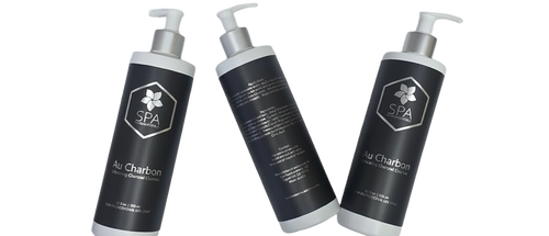 Au Charbon Charcoal Cleanser Beads to Liquid 12 oz